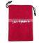 top quality customized velvet cellphone bag