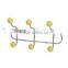 Hot Sale Plastic Balls Clothes Hook/Metal Hat Hanger With Screws