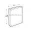 2016 luxury Acrylic picture Frames, glass block picture frame