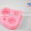 Customized hot selling silicone rose fondant mold