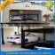 used home garage two cars use hydraulic double scissor lift table