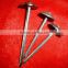 surface color galvanized roofing nails with umbrella head