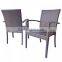 Deluxe Aluminum Frame Wicker Garden Chairs/ Outdoor Furniture PE Rattan Chairs