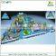 Free design CE & GS standard eco-friendly LLDPE kids Indoor Playground Equipment for irregular site