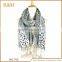 Latest beautiful design acrylic scarf professional manufacturer