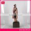 specialty custom antique copper statue figurine sculpture