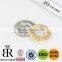 Metal Bag Label Custom Metal Logo Labels for Handbags for Ladies Dress