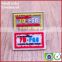 Wholesale polycarbonate gum pvc label plate for underwear