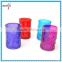 Home Decoration Colored Recycled Intermediate Bulk Glass Candle Holder                        
                                                Quality Choice