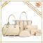 Newest fashion women leather tote handbag designer inspired handbag wholesale
