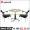 simple and practical steel leg for round negotiation table