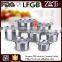 7 piece set aluminium camping cookware for sale