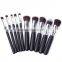 10pcs private label face cleaner make up cosmetic brush set without package wholesale manufacturer