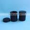 High quality new arrival 80g black round metal tin manufacturer in China