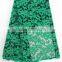 2016 green embroidered tulle fabric with stones and pearls/bridal tulle lace fabric/asoebi lace net lace for wedding dress