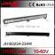 offroad 36 inch 234w led light bar aluminum profile double row sliding adjustable bottom bracket