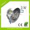 shenzhen factory 3w Epistar led High Power Ceiling Light energy saving AC100-240V 38degree