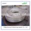 Clear spiral steel wire reinforced PVC hose to FDA standards