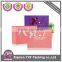 Pink paper bag with ribbon decoration