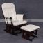Leather Recliner Chair with ottoman