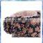 two tone pom pom knit ankle boot/women ankle boot/indoor ankle boot