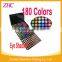 180color make up eyeshadow palette nude nake color 24H longlastingmakeup bag