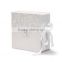 Glossy lamination collapsible gift boxes foldable gift ribbon box