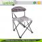 Fashionable outdoor portable kids folding fishing chair with rod holder