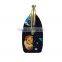 Young lady design felt metal openning purse gold supplier