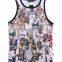 Gym Singlets Mens Tank Tops Stringer Bodybuilding and Fitness Men's GYM Tank top Sports Clothes