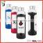 borosilicate glass 25oz glass water bottle with printed logo