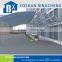 Steel storage shed building