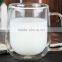 250 ml Heat Resistant Double Wall Layer Clear Glass