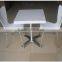 Acrylic soid surface Restaurant dining tables and chairs, artificial marble stone KFC table tops