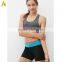 Fashionable tight fitted yoga clothing womens activewear wholesale sports shorts