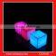 led flashing cube shape light