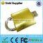 Top Sale Metal Jewelry Lock Shape Flash Drive USB with Factory Supplier