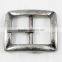 Nickel antique coat belt pin metal buckle