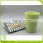 Hot sale eco-friendly custom wheat straw biodegradable drink creative cup