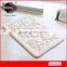 Microfiber Memory foam bath rug