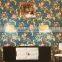 Special Design Flower Backdrop Wallpaper for Living Room Interior