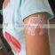 Temporary Transfer White Color Elephant Body Tattoo
