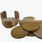 DT017/ Bamboo Table Mat,Bamboo Tea Mat with Holder