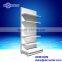 Best price high quality new style customized cosmetic metal gondola shelving