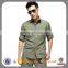 Military Amry Green Quick Dry Latest Fishing Shirts for Men Pictures