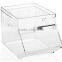 1 Gallon Acrylic Display Bin w/ Slide-in Lid - Clear