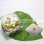 Edelweiss See-Through Wind Up Music Box Gold Plated Retro Music Box