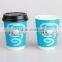 Cup With Flat Plastic Lid