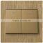 Hot Sales 10A 250V 2 Gang 1 Way Electrical Touch Wall Switch