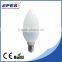 Led candle light E27 5W C37 with CE RoHS ERP certificate